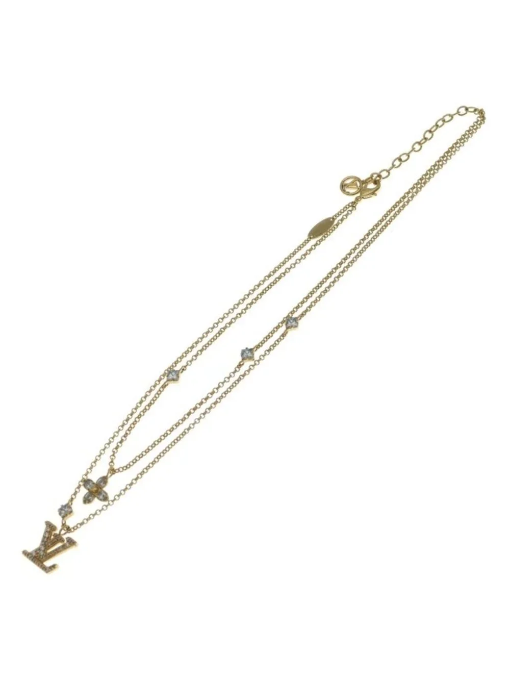 Louis Vuitton Necklace LV Neckless Pendant Chain Gold